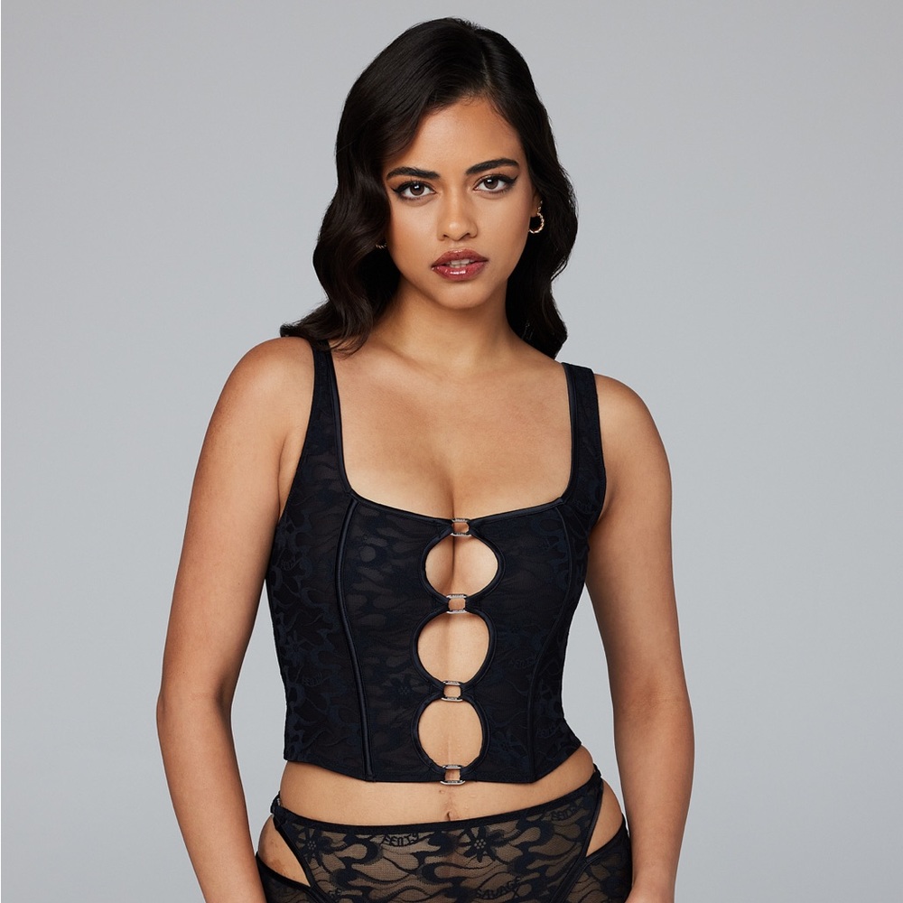 Savage X Fenty Link Up Lace Corset